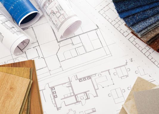 Residential floor plan design for a home in Lucknow