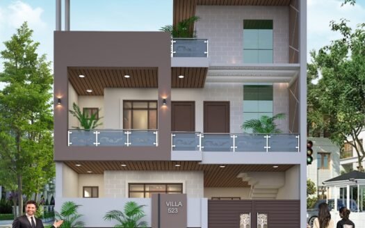 Luxury G+2 Villa in Eldeco City, Lucknow