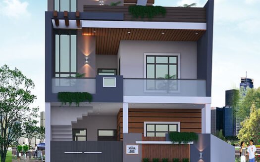 39 × 40 North-Facing House Floor Plan