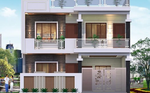 28 × 73 West-Facing House Floor Plan – 2,044 Sq. Ft